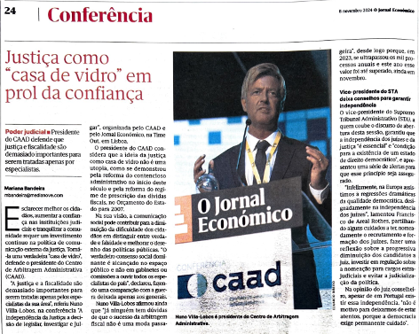Cobertura da Conferência CAAD e JE