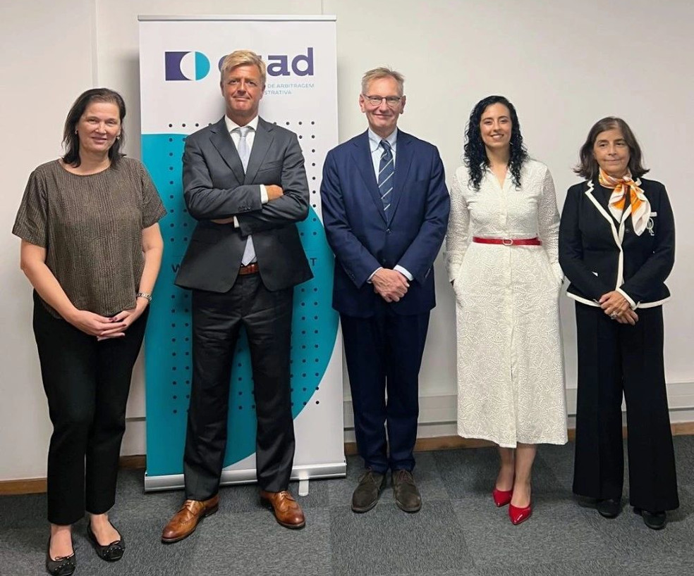 Presidente do Tribunal Geral da UE recebido no CAAD