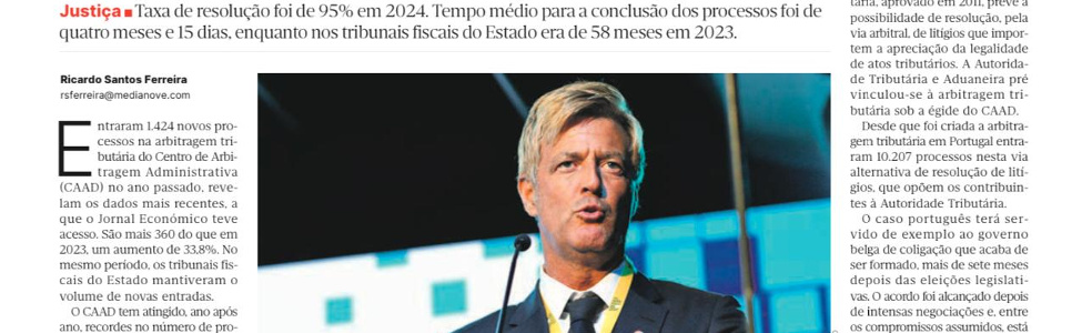 Arbitragem tributária aumentou 34% e já representa 40% dos processos